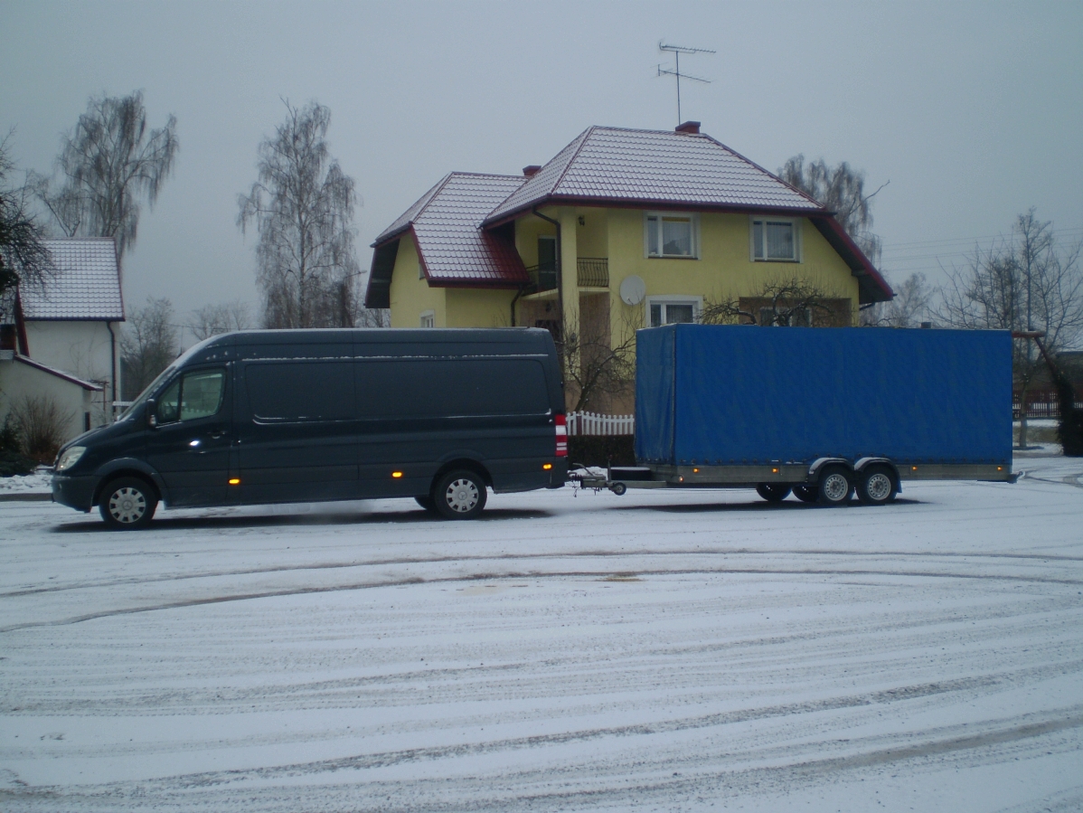 Mercedes Sprinter седельный тягач